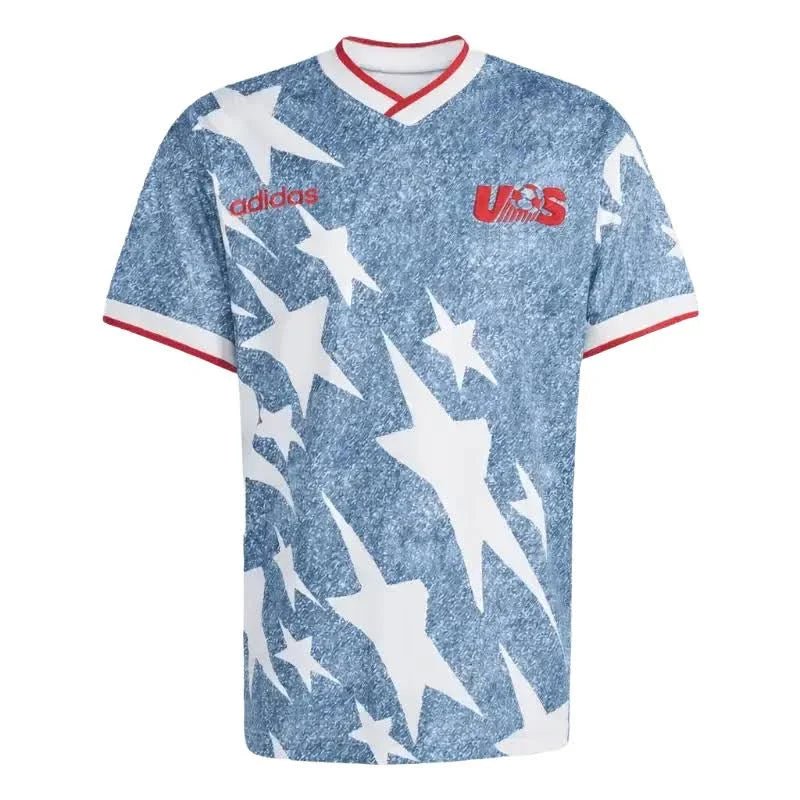 1994 American Star-Spangled Denim-Print Jersey – Blue/Red/White - Street Hub Market